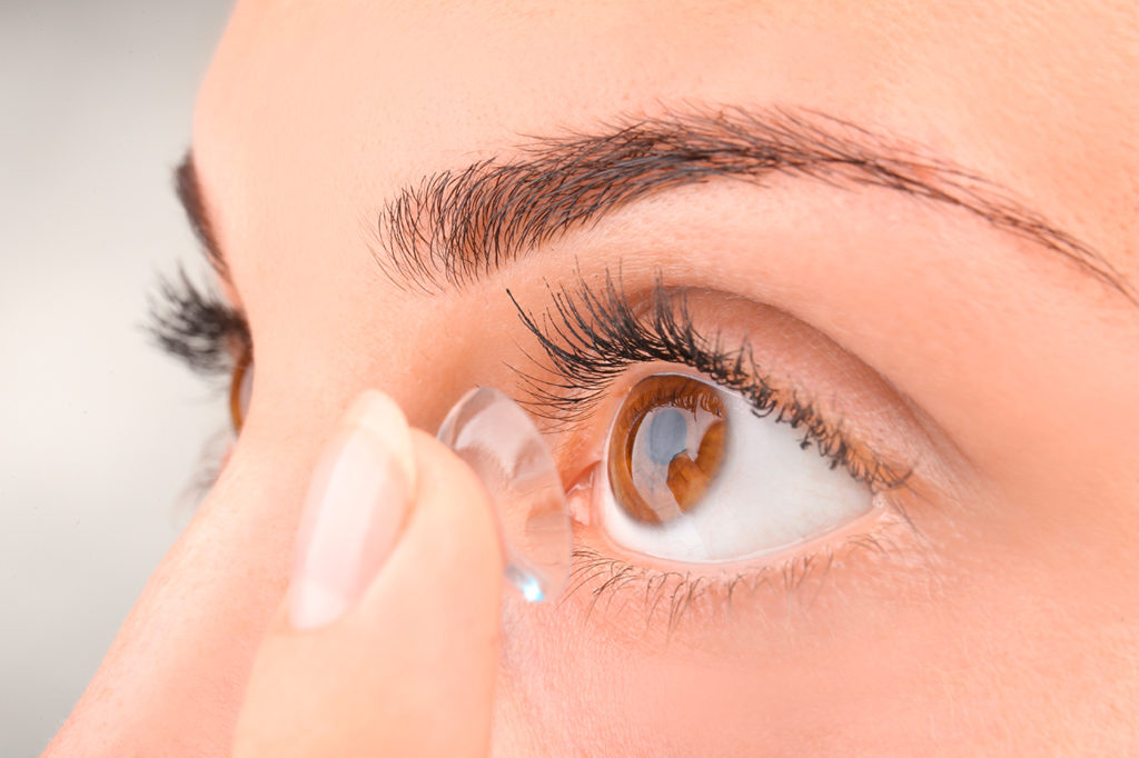 Le remboursement des lentilles de contact